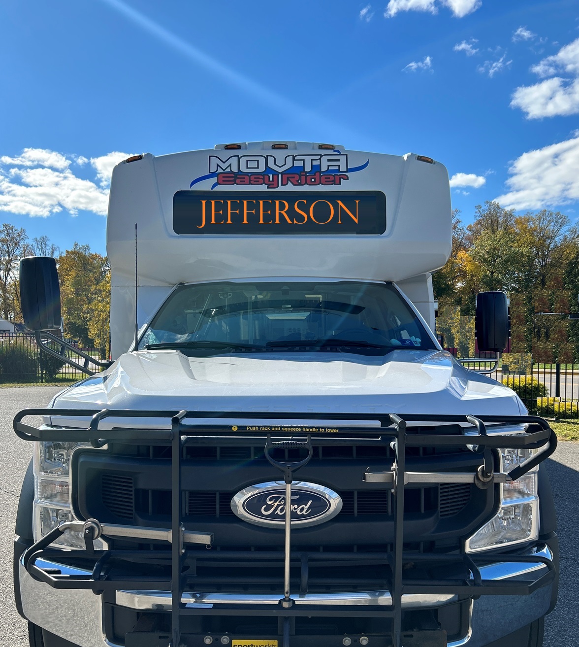 Jefferson St Easy Rider Bus Mid Ohio Valley Transit Authority